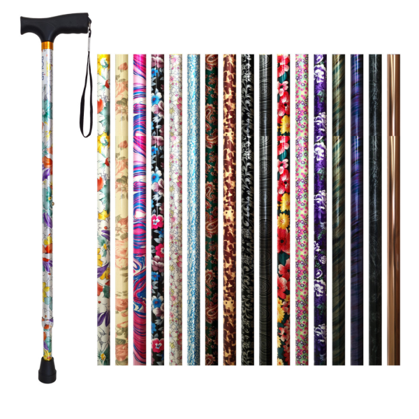 Aluminium Walking Stick | Soft Grip | 120Kg Weight Capacity